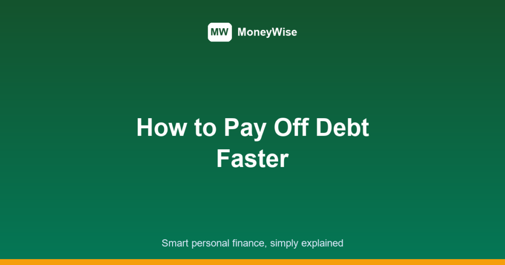 how to pay off debt featured image