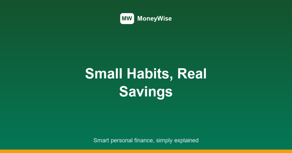 how to save money featured image