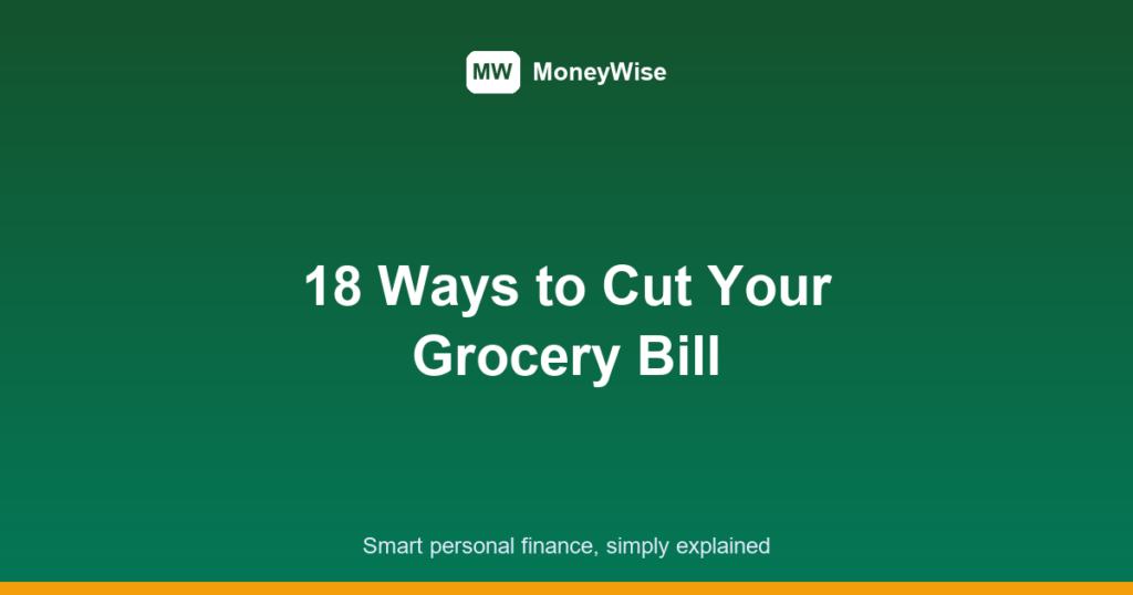 how to save money on groceries featured image