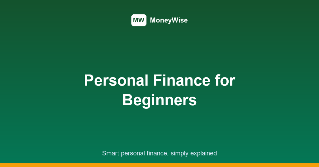 personal finance for beginners featured image